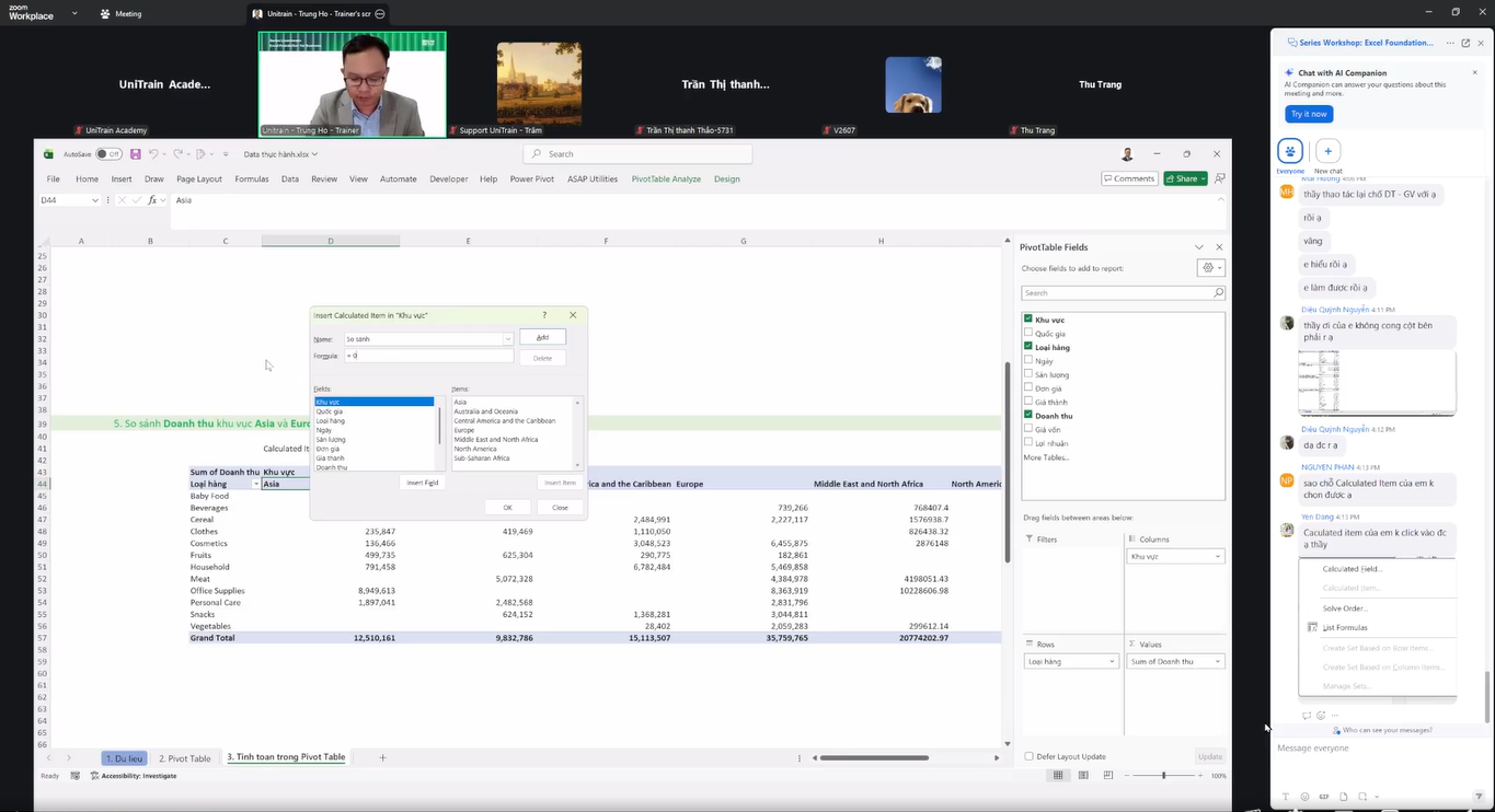 Pivot Table